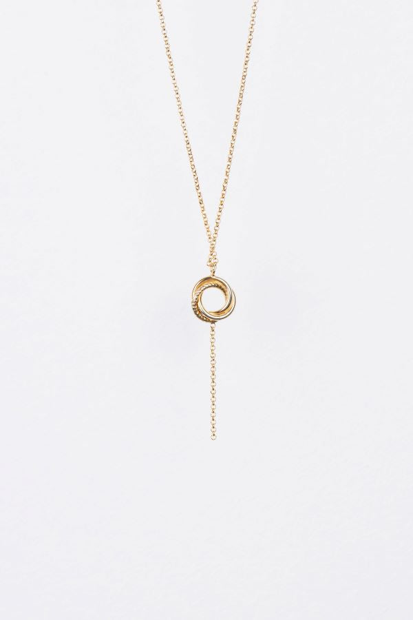 Dainty 3 Circle Necklace