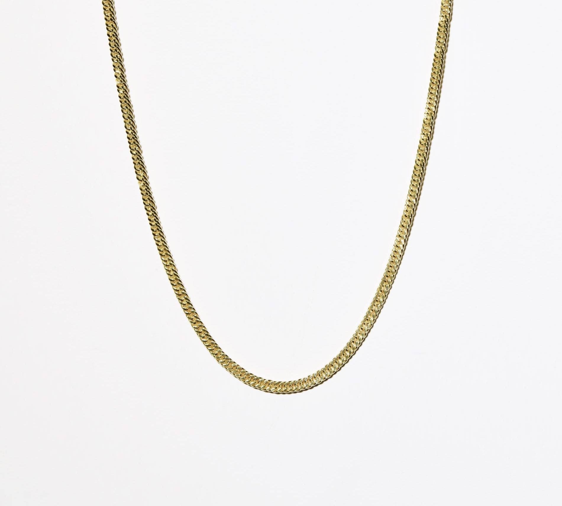 Closed Curb Chain Necklace