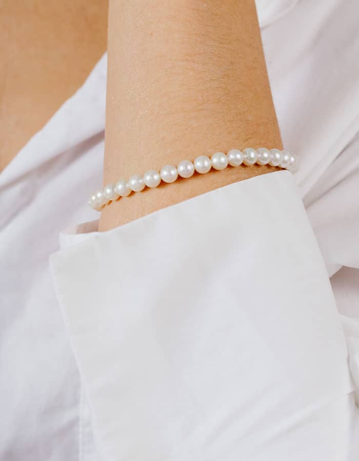 Pretty in Pearls Bracelet | 4mm