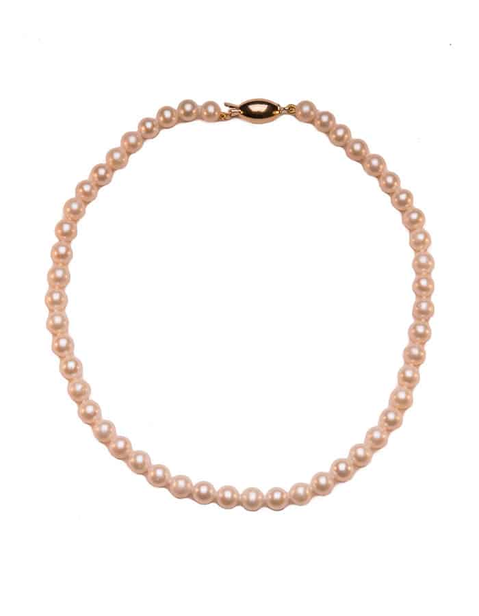 Infinity Pearl Necklace | 7mm