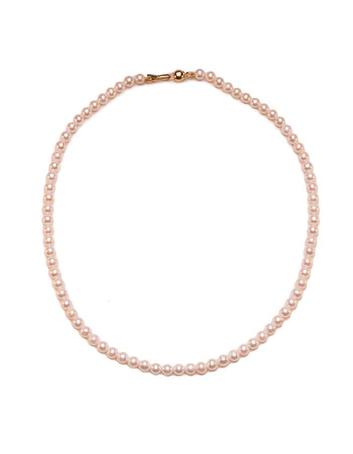 Infinity Pearl Necklace | 5mm