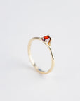 Gleaming Glitters Ring, Garnet